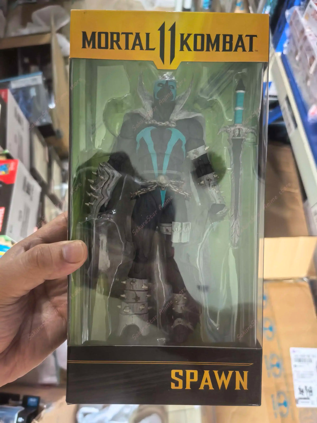 【In Stock】Mortal Kombat Spawn Sub Zero Scorpion Kitana Liu Kang 7 Inch 17cm Articulated Action Figure Collectible Game Model Toy