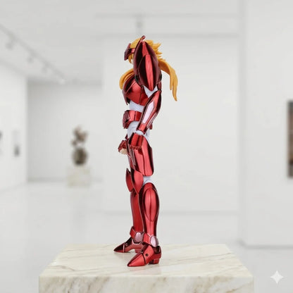 【In Stock】 Saint Seiya MST Asgard Eta Benetnasch Mime Red Lyre Myth Cloth EX Metal Armor Diecast Action Figure