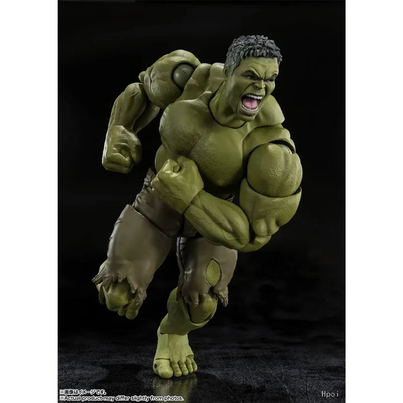 In Stock Genuine Bandai Marvel Model Kit SHF Hulk Spider-Man Brand New Day Anime Action Figure Collection Finished Model Toys
