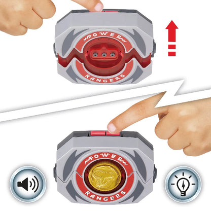 Playmates Power Rangers Roleplay Toy Dino Morpher Blade Blaster Dragon Dagger with Lights and Sounds Anime Cosplay Prop Weapon