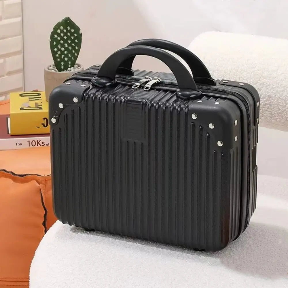 Hot Sales 14 inch Travel Suitcase Mini Travel Cosmetic Box Organizer Hand Makeup Case For Women