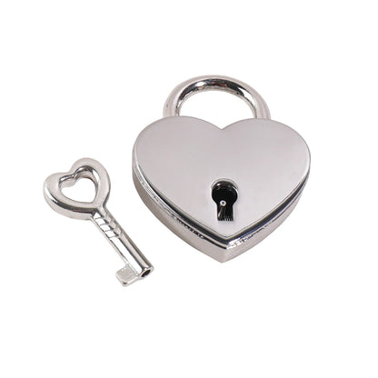 Custom Name Padlock Heart Shape Personalized Name Lock With Key For Bag Suitcase Luggage Box Vintage Mini Customized Name Lock