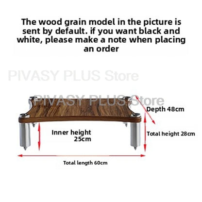 1-4 Tier Audio Rack LBE 200KG Amplifier Stand with Vibration Isolation Feet Storage Bracket SUS Leg For DJ Home Theater HiFi Amp