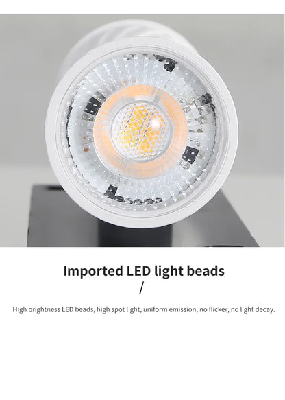 GU10 Simple Modern Wall Light For Garden Patio 5W 10W Waterproof Outdoor LED Wall Lamp Double Head Lighting Aluminum AC110V 220V
