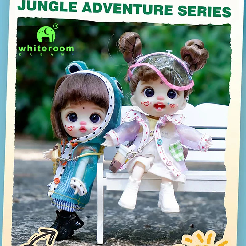 bjd doll Dolls for girls Labbu doll pocket mini blyth girl Doll Barbi cry Baby Rainbow Ball jointed doll Mobile phone Decoration