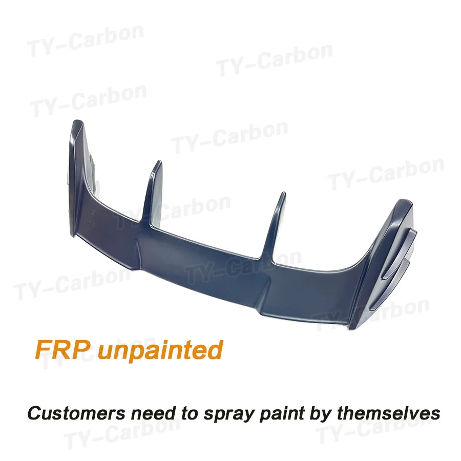 Hight Quality Real Carbon Fiber T Style Car Rear Spoiler For Toyota GR Yaris Rear Roof Spoiler Rear Wing Car Accessories FRP