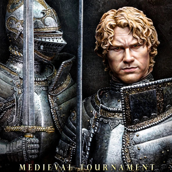 1/10 Resin Model Bust Set Medieval Handsome Knight Colorless Self Assembled（Special offer）  A-1905