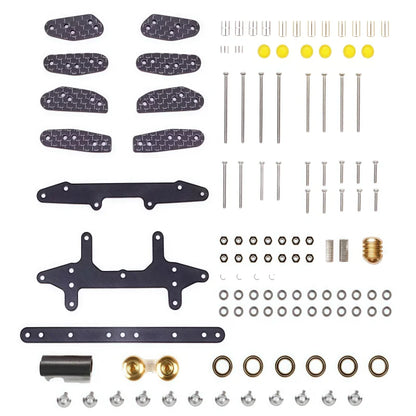 Tamiya MS EVO.1 MSL Chassis 95263 Four-Wheel Drive Vehicle Kit with Upgraded Accessories for Model Building