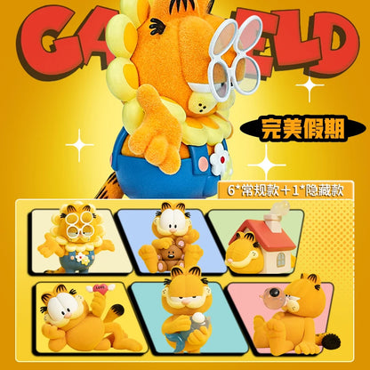 Trendy Play Blind Box Handmade Model New Genuine Garfield Perfect Holiday Series Accessories Cute Girl Gift Customization Doll