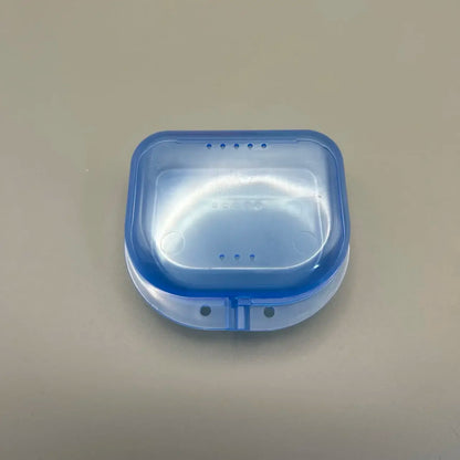50pcs Denture Storage Box Dental Orthodontic Braces Retainer False Teeth Protective Case Prosthesis Teeth Container Boxes