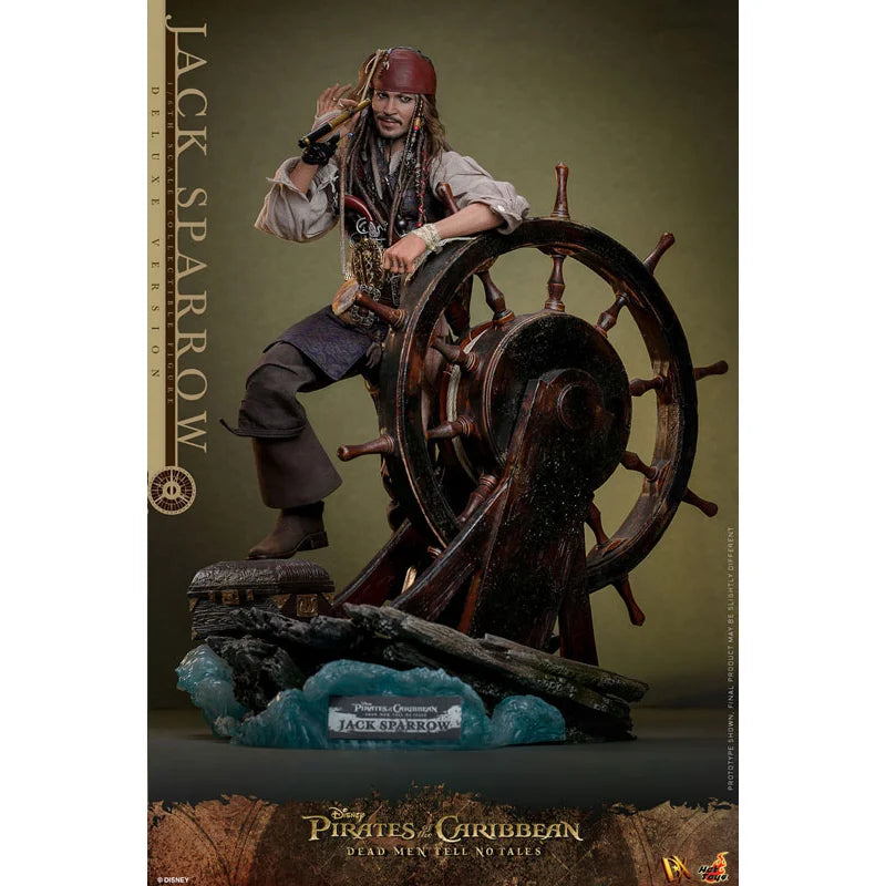Original Hot Toys DX37 DX38 Captain Jack Sparrow Pirates of The Caribbean (Deluxe Ver.) 1/6th scale In Stock Action Figures Toys
