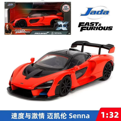JADA Toys 1/32 Scale Diecast Model Car Jurassic Park and Fast & Furious Series Various Styles Movie Vehicle Collectible Toy Gift