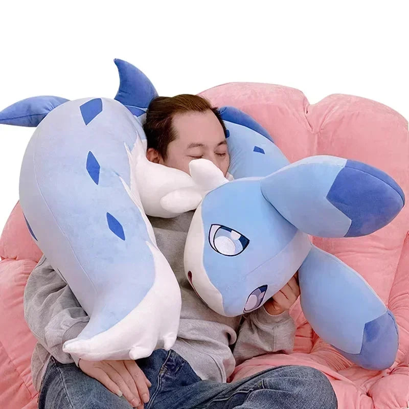 Palworld Plush Doll Toys Blue Palworld Plushies 120cm Cute Cat Figure Cartoon Throw Pillow Game Peripheral Plush Gifts For Kids