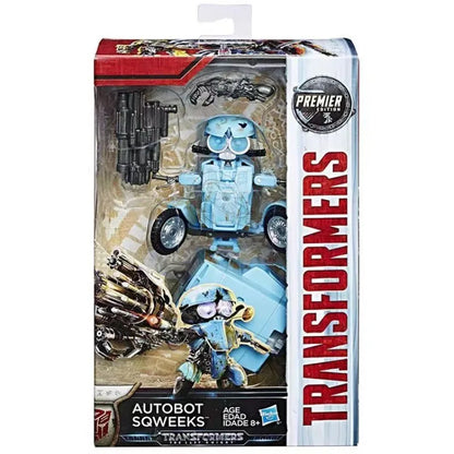 In Stock Hasbro Transformers Toys Transformers: The Last Knight TLK Class D Sqweeks Model Robot Collection Action Figure