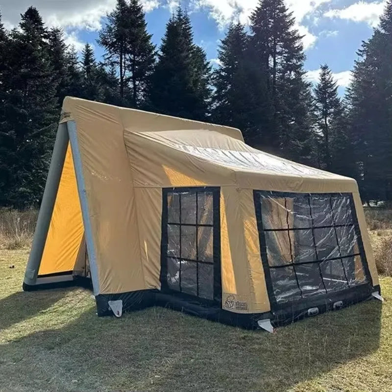 Outdoor Custom Logo Durable Inflatable Waterproof Luxury Large Camping Air Tent Glamping Marquee Gazebo Shelter Garden Canopy