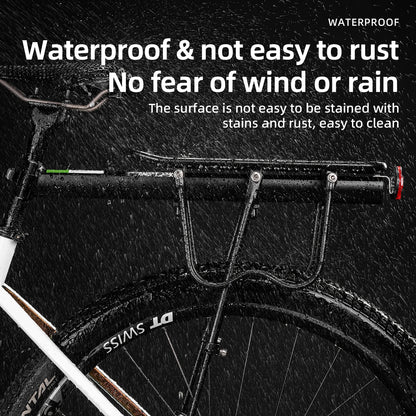 ROCKBROS Bike Rack Aluminum Alloy MTB Bike Bicycle Carrier Holder Luggage Rack Trunk Detachable Bike Rear Shelf Racks Holder