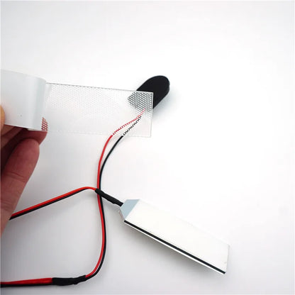 Flexible Bendable DIY LED Light Eyes Kits for Iron Man Halloween Helmet Mask Eye Light Cosplay Accessories Can Cropped Props