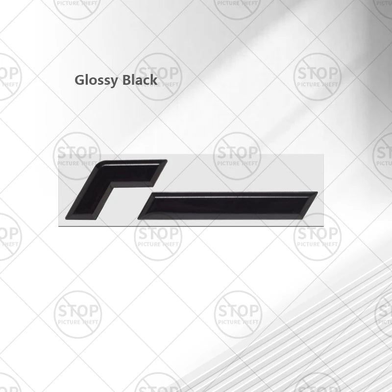 Car Sticker Racing Line R Logo 3D Decal Body Badge Rear Trunk Emblem For Golf 8th Generation High-Performance Modification