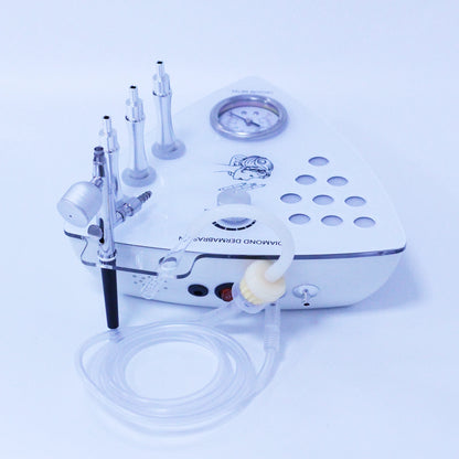 Beemyi Diamond Tip Facial Microdermabrasion Machine - Skin Exfoliation Vacuum Therapy Device for Wrinkle Reduction