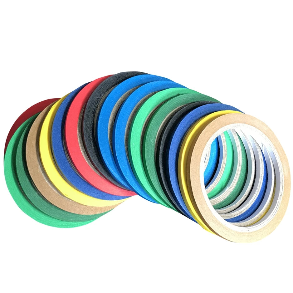 20Meter Length Automobile Handwritten Protect The Wall Painting White Paper No Trace Adhesive Tape Drawing Masking Tape