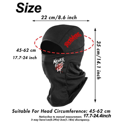 Balaclava Cool Full Face Hip Hop Street Style Printed Cycling Mask Windproof Sun Protection
