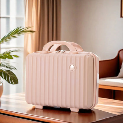 Portable Satchel Cosmetic Bag for Women Large Capacity Travel Toiletry Bag 2024 New Classy Toiletry Bag Box