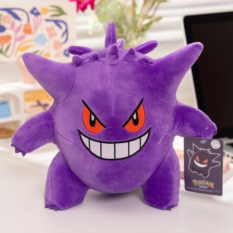 Newest Pokemon Collection Plush Kawaii Pikauchu Scorbunny Sprigatito Gengar Stuffed Doll Charizard Lapras Xmas Toys Gifts