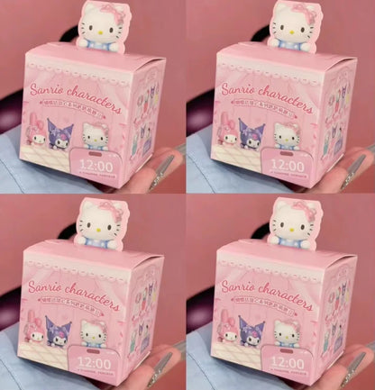 New Sanrio Hello Kitty Sweet Energy V1 V2 V3 Series Blind Box Lying Down Cute Mini Collection Desktop Ornament Fashion Gift