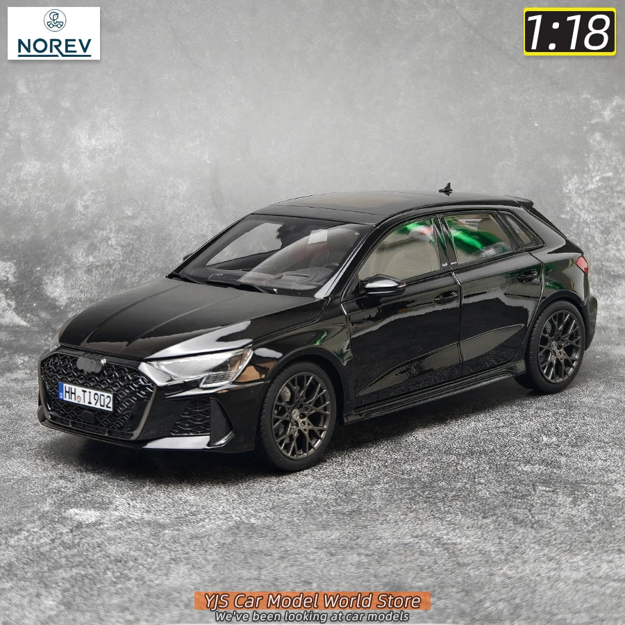 NOREV diecast model 1:18  RS3 2025 AUDI A3 metal car model ornament Collection