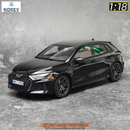 NOREV diecast model 1:18  RS3 2025 AUDI A3 metal car model ornament Collection