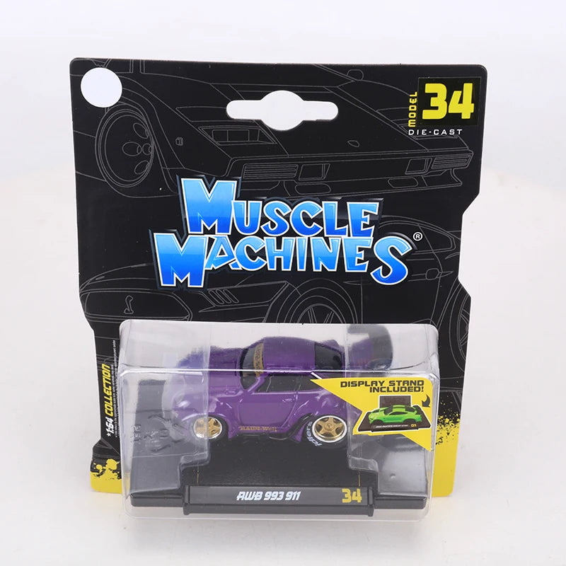 Maisto 1:64 Muscle Machines Car Alloy Miniature Diecast Model Ae86 Nissan Gt-R Toys Car Kid Gift ﻿
