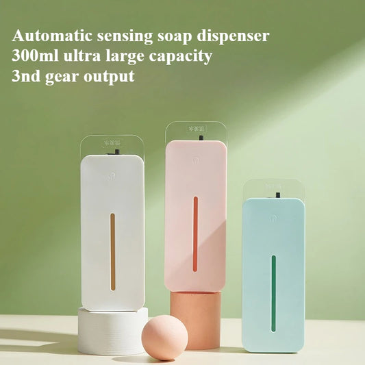 Hand Sanitizer Wall Mounted Automatic Sensing Soap Dispenser Wall Mounted Shampoo and Shower Gel Container
