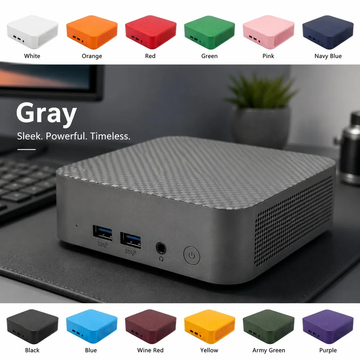 Colorful Mini PC, Intel I9‑10980HK, Win11,16GB RAM 2TB SSD, WiFi6 BT5.2,4K UHD Workstation for Gaming,Streaming & Video Editing