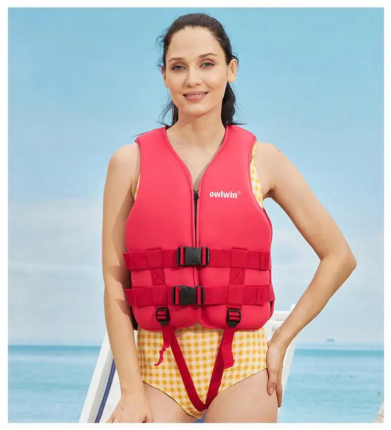 Professional Life Jackets, Buoyancy Vests for Adults and Children, Portable Car-mounted, Suitable for Surfing and Rescue
