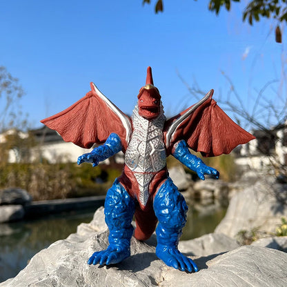 2022 New Anime Ultraman Monster Godzilla large Giga Khimaira Soft Glue DX King Galactron Action Figure Toy  Gifts