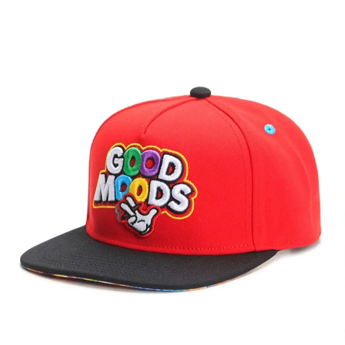 FINDPRO A-Dam Cap Golden Letters Flower Snapback Adjustable Sun Baseball Hat for Men Women Adult Outdoor Casual