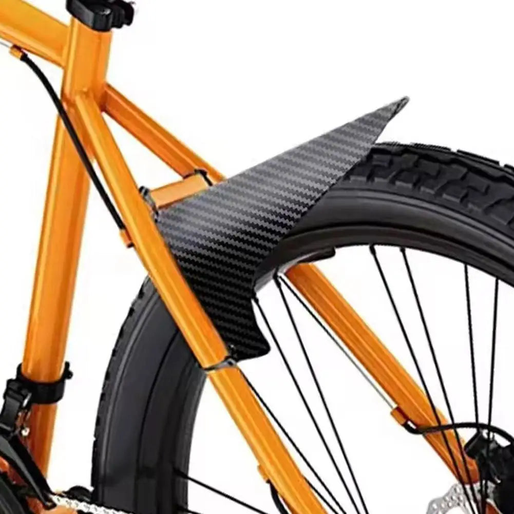Mountain Bicycle Fenders Plastic carbon fiber Colorful Front /rear Bike Mudguard Mtb Bike Wings Mud Guard Cycling Accessories ﻿