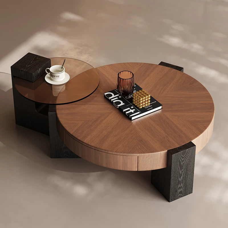 Mid Century Vintage Coffee Tables Wabi Sabi Designer Wabi Sabi Trendy Coffee Table Premium Elegant Mesinha Living Room Furniture