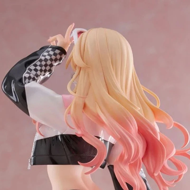 23cm My Dress-Up Darling Marin Kitagawa Race Queen Anime Figure Sono Bisque Doll wa Koi wo Suru Action Figure Model Doll Toys