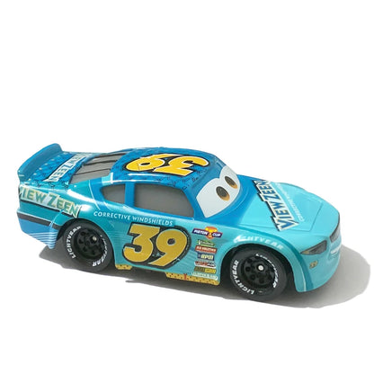 Pixar Car 2 Car 3 Storm Jackson Truck Lightning McQueen No：4 28 33 63 Container Truck Die Casting Mack Model Child Birthday Gift