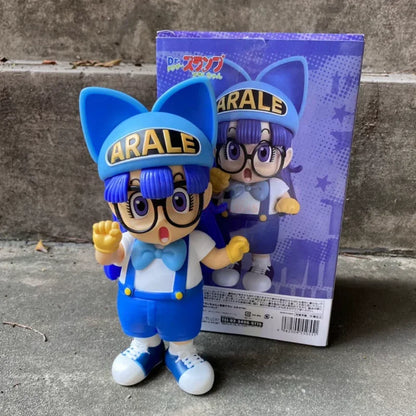 Dr. Slump Anime Figure Arale New Year Birthday Gift Toys Collectible Animation Cartoon Pvc Material Model Toys Decoration