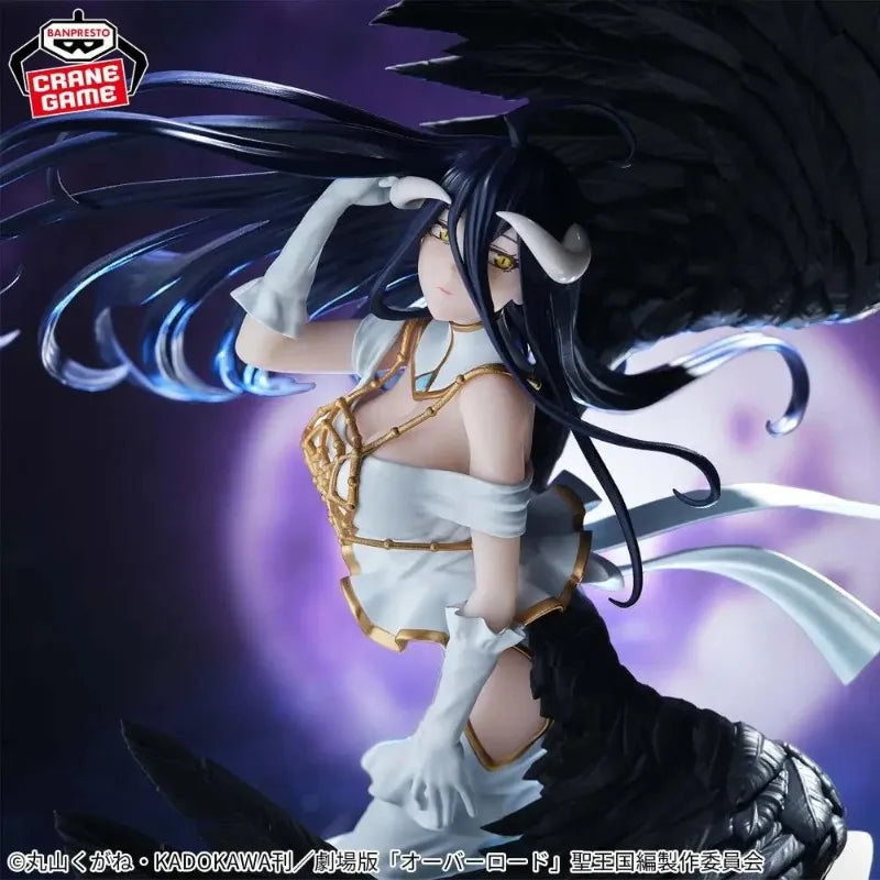 In Stock BANPRESTO Overlord EVOLVE Empress of Darkness Albedo Anime Figures Action Model Collect Toys Gifts  WY