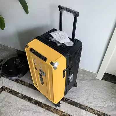 COLENARA Extra Large Capacity Luggage 20 Inch Boarding Case 22"24"26"28"30"32"34"36"40" ABS+PC Trolley Case Rolling Suitcase