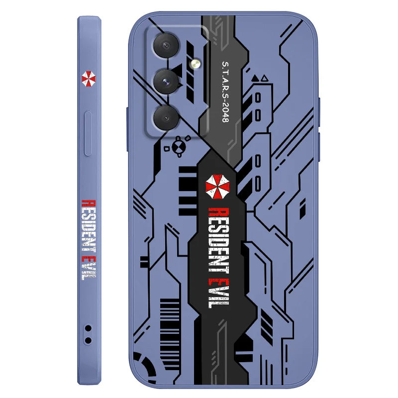 Resident evil Phone Case For Samsung Galaxy A55 A35 A25 A15 A56 A36 A26 A16 A06 A05 A05S A54 A34 A24 A14 A04 A04S A04E 4G 5G C