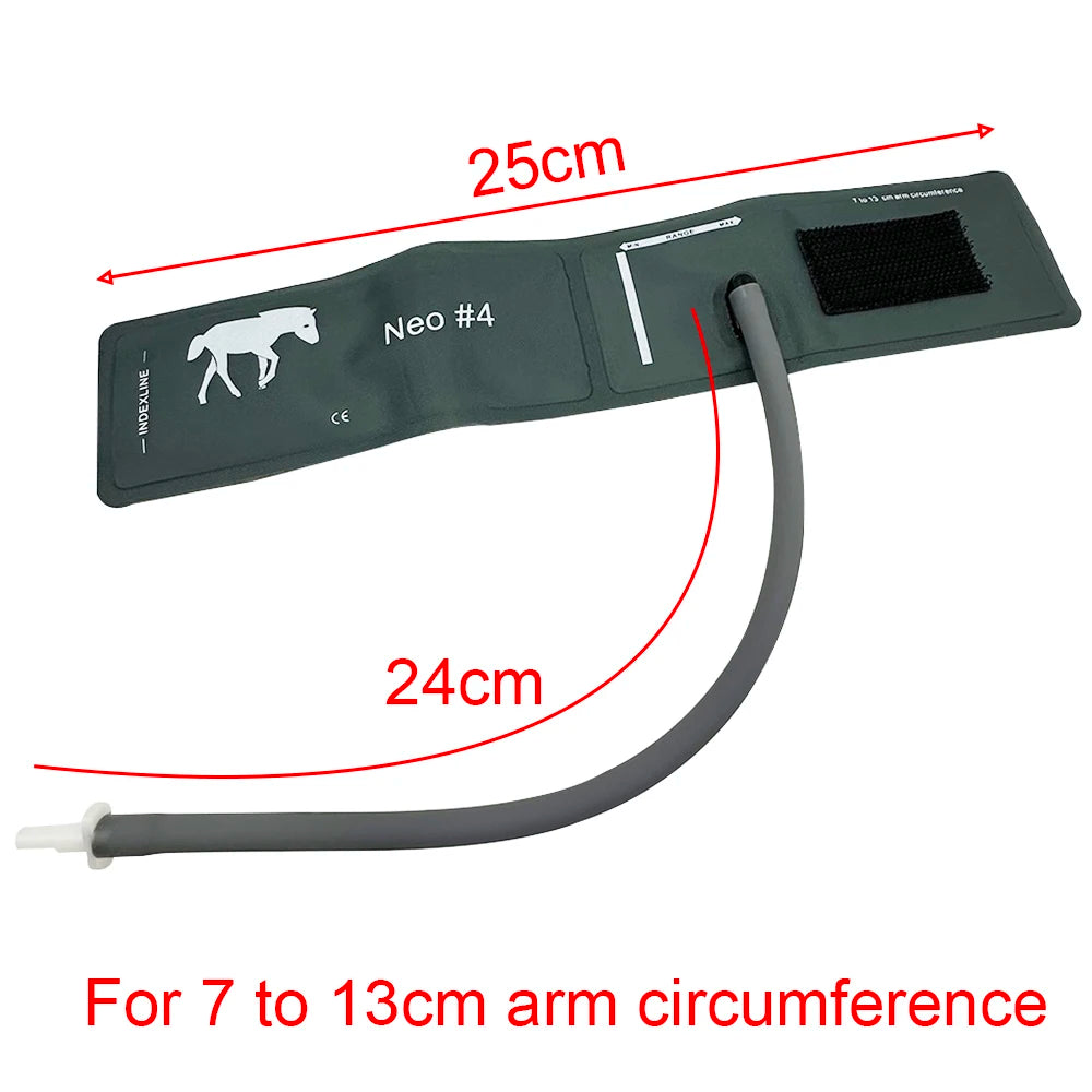 Pet Monitors For Animal Use Blood Pressure Monitors TPU Nylon Cuff Without Capsule Animal Blood Pressure Cuff NO.1-NO.5