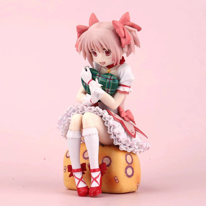 Puella Magi Madoka Magica Anime Figure Kaname Madoka Akemi Homura Momoe Nagisa Decoration Action Figurine Collecting Toys Gifts