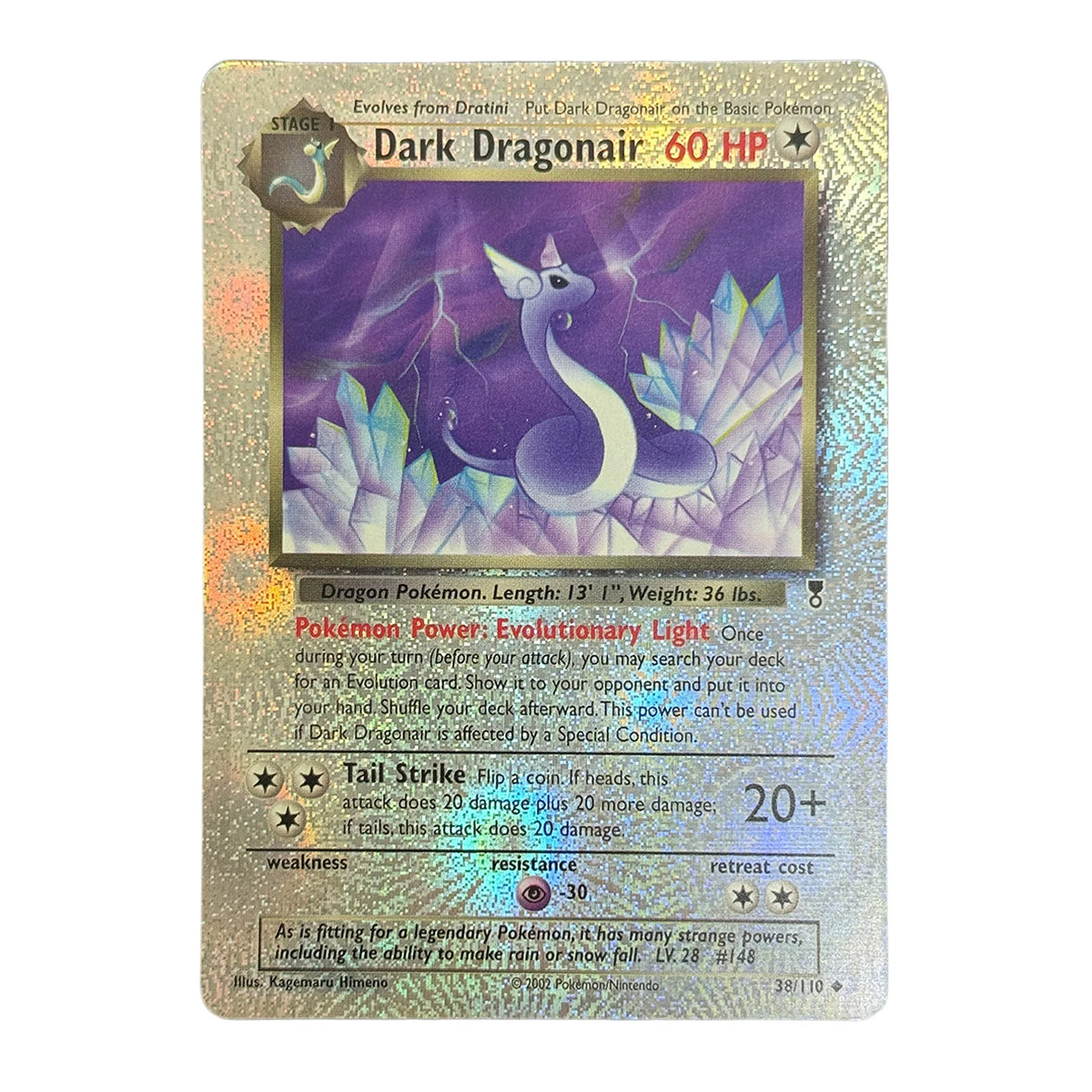 TCG English Mewtwo Collection Card Legendary Collection 29/110 #29 Reverse Holo Card Diy Proxy