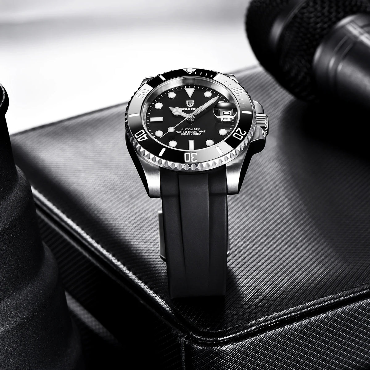 PAGANI Design 2026 New Men's Automatic Mechanical Watch 8215 40mm Stainless Steel Sapphire Glass Waterproof Reloj Hombre