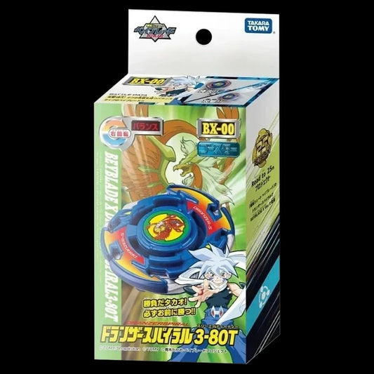 GENUINE TAKARA TOMY BEY X BX-00 Booster Dranzer Spiral 3-80T BLADE