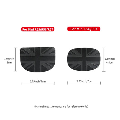 Leather Car Rear Seat Back Handle Decal Cover Protective Sticker For Mini Cooper R56 R55 F56 F57 Interior Decorative Accessories
